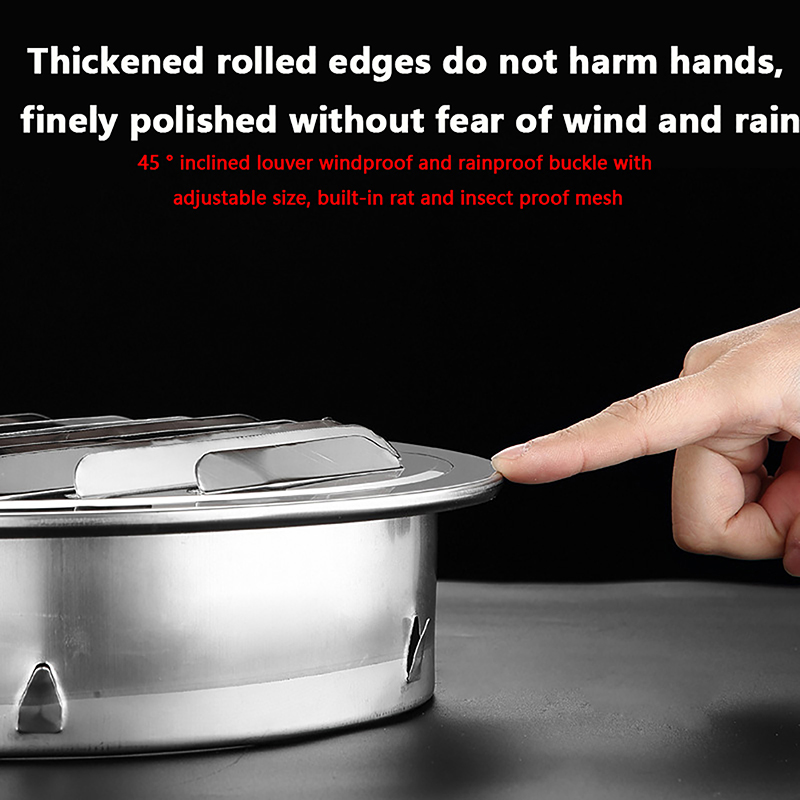 70/80/100/120/150MM%20Round%20Stainless%20Steel%20Air%20Vent%20Grille%20Insect%20Protection%20Home%20Exterior%20Wall%20Ducting%20Ventilation%20Tool%20GENGLI%20-%20Image%206