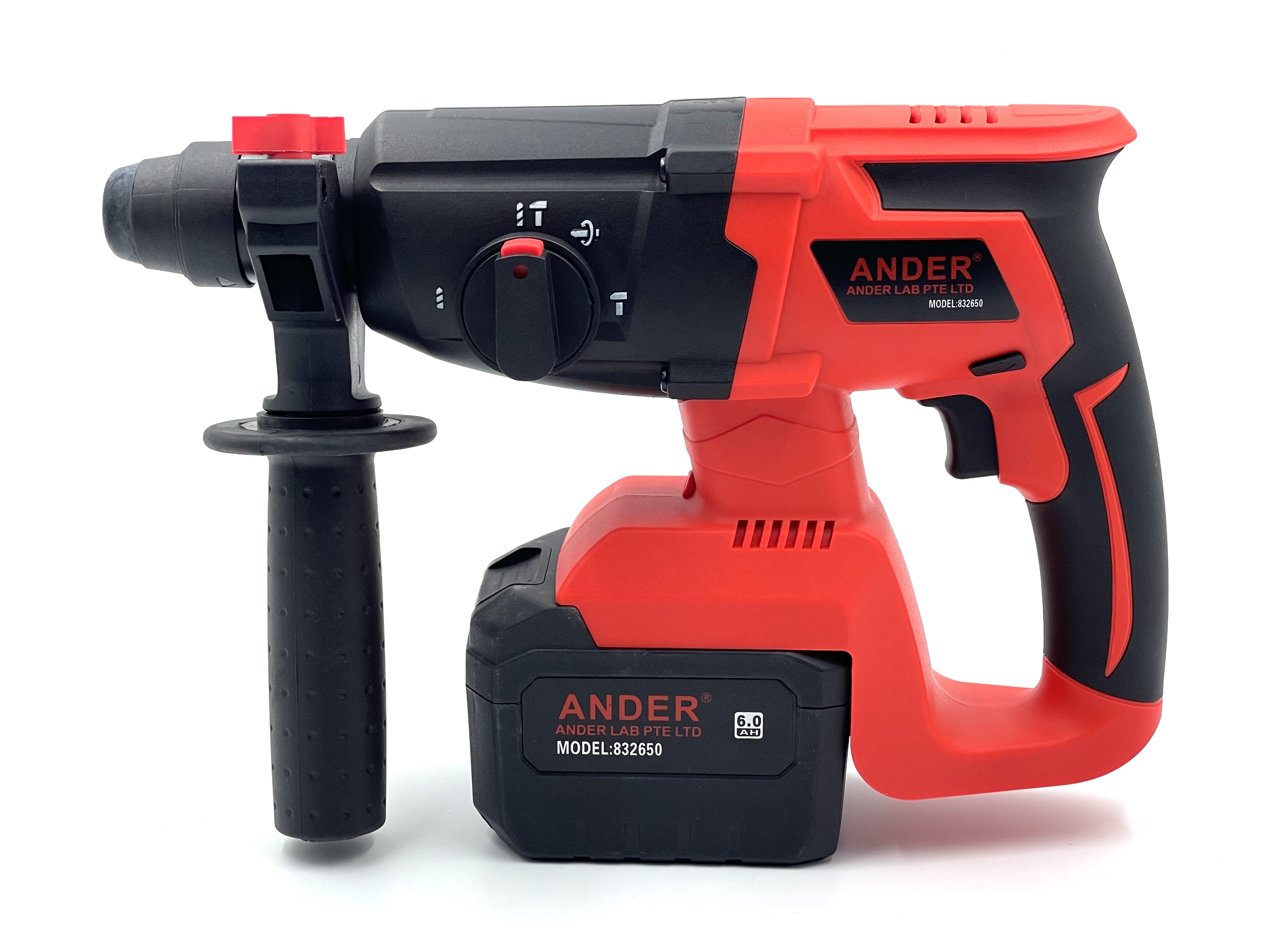 Rotary Hammer Drill Ander Cordless Drill Tripletec 12V-Li Compact
