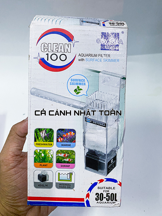 "Hoàn tiền đến 10%" LỌC VÁNG HÚT MẶT HỒ CÁ ODYSSEA CLEAN 100 450L-H