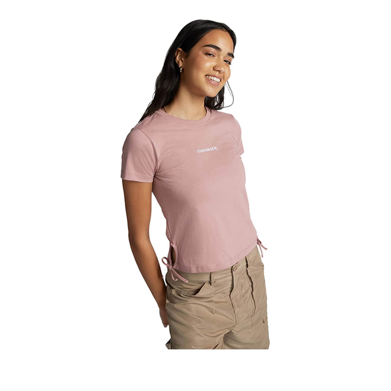Converse Women's Wordmark Fashion T-Shirt - Night Flamingo | Lazada PH