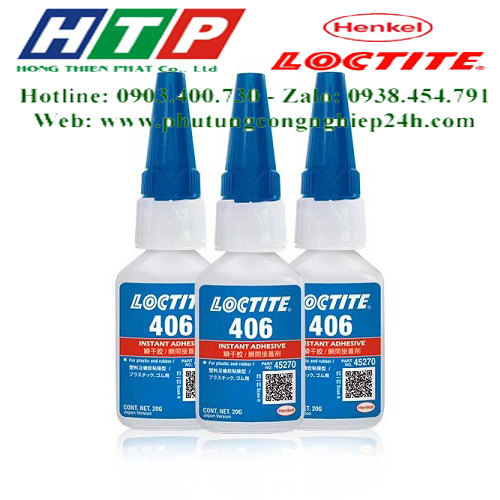 Keo dán Henkel loctite 406 - 20gr