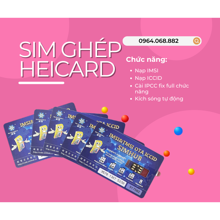 Sim ghép thần thánh Heicard bản mới nhất
