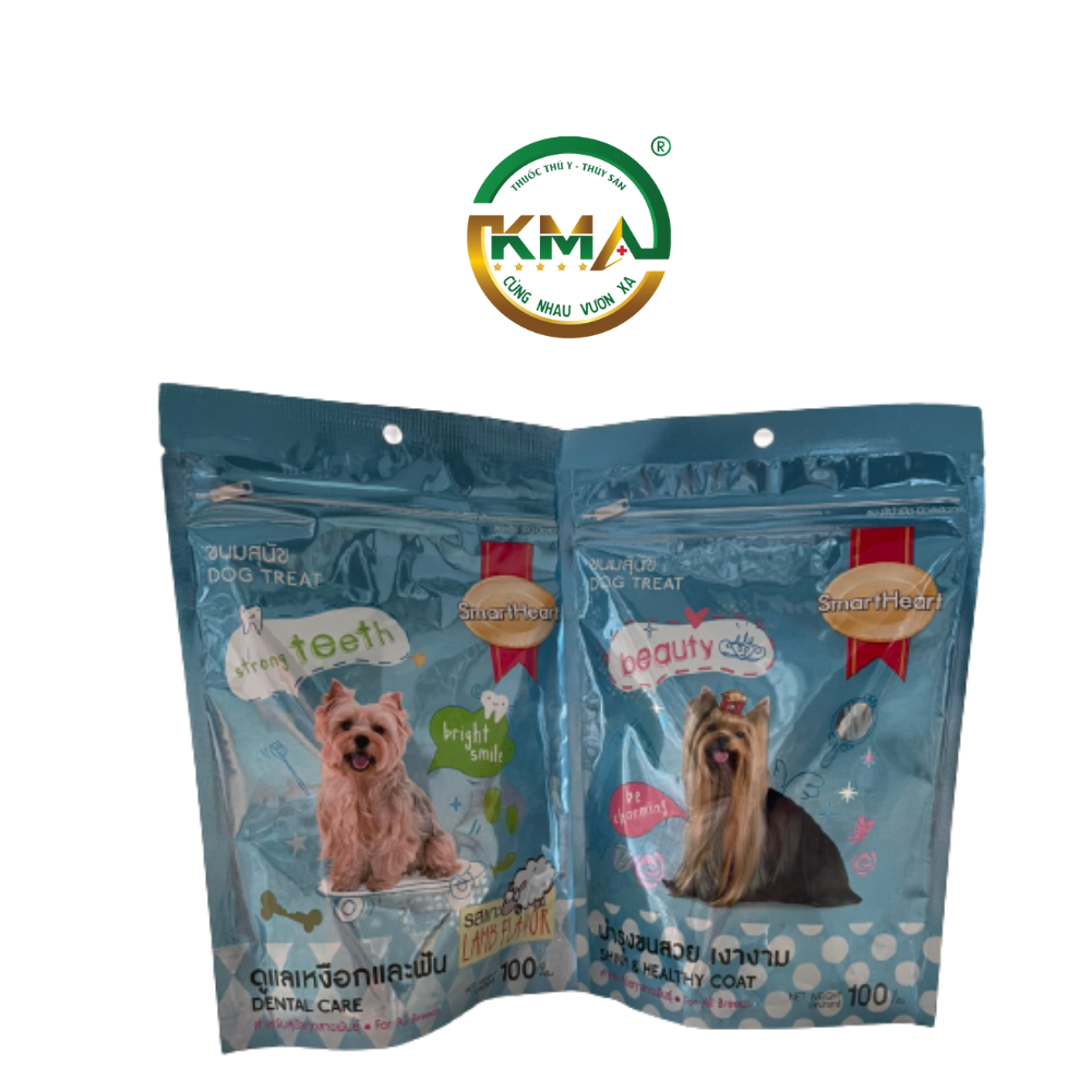 BÁNH THƯỞNG CHO CHÓ - SMARTHEART 100G
