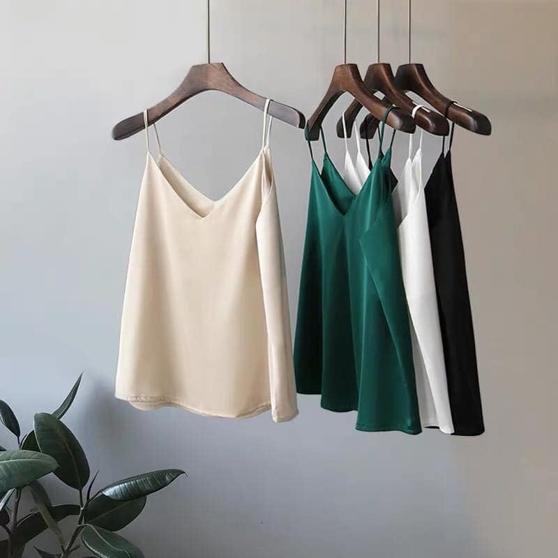 Áo 2 dây cho nữ chất lụa cực xinh