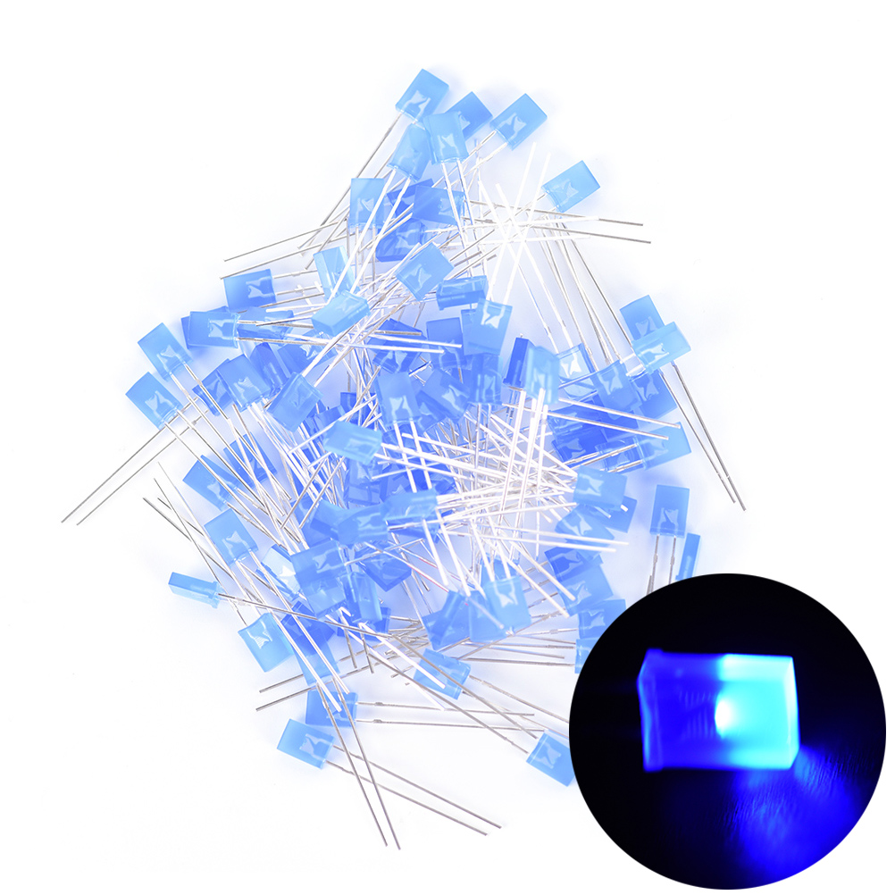 Rgb Led Diode Rectangular 【Shop the Latest Trends】100pcs 2x5x7mm Yellow/Red/Blue/Green ...