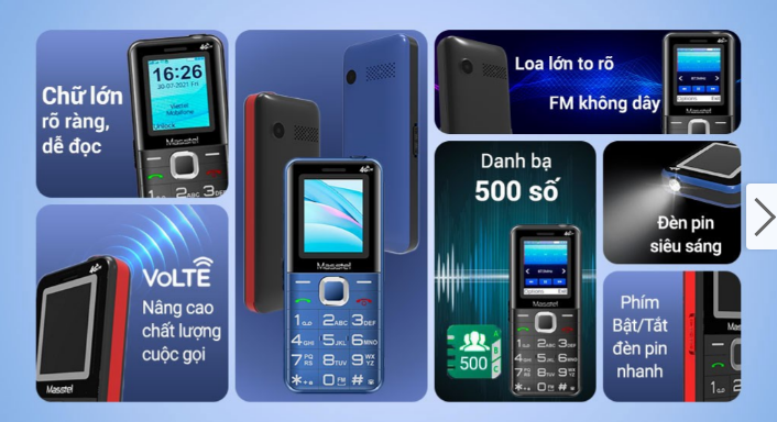 Masstel IZI 20 4G (chính hãng, bảo hành 12 tháng)