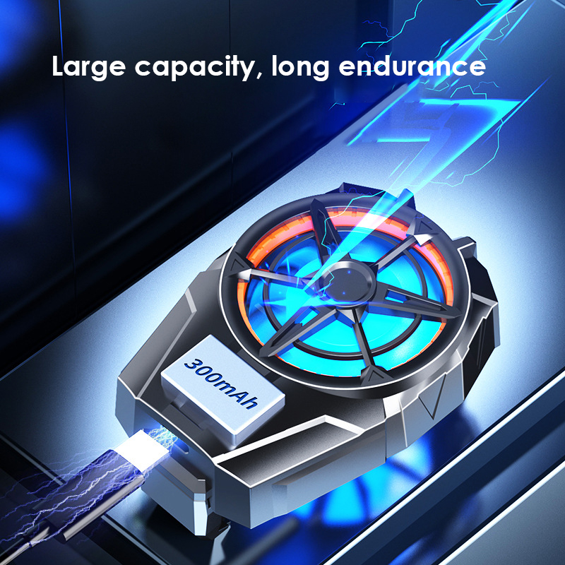 【Discount】 New J20 digital display radiator cooling fan for game cooler.