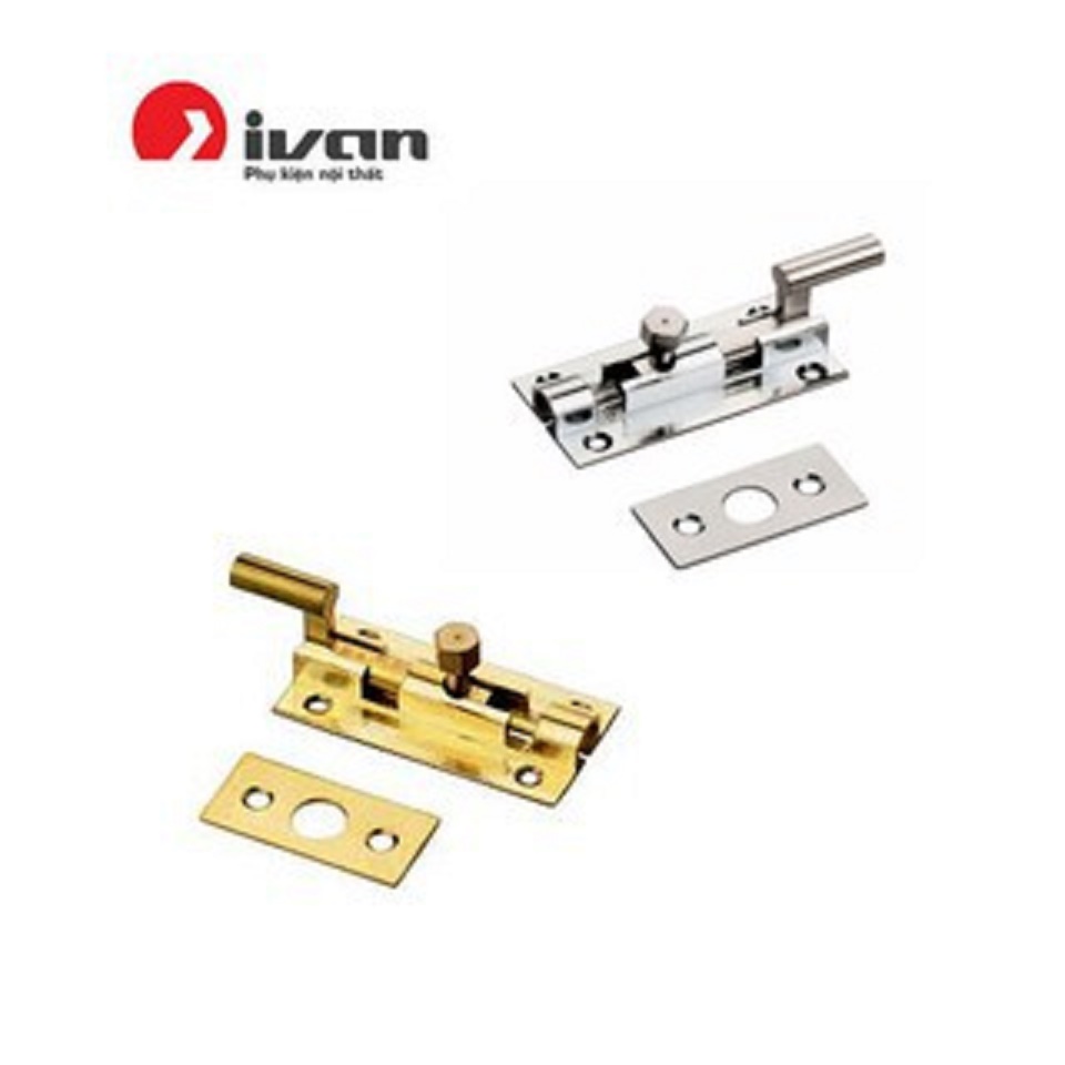 Chốt ngoéo thau nhỏ ivan 05025 5cm-6cm-8cm