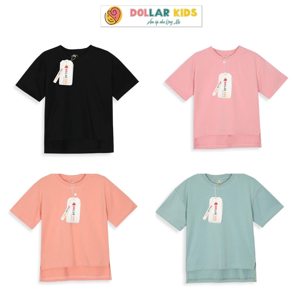 Áo Phông Dáng Thụng Cho Bé Gái Dollarkids