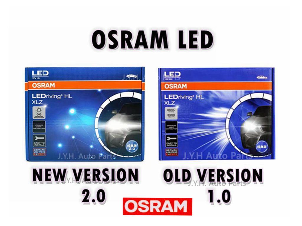 Osram H11 LED Driving HL XLZ 6000k H4 H7 9012 HB4 HB3 H11
