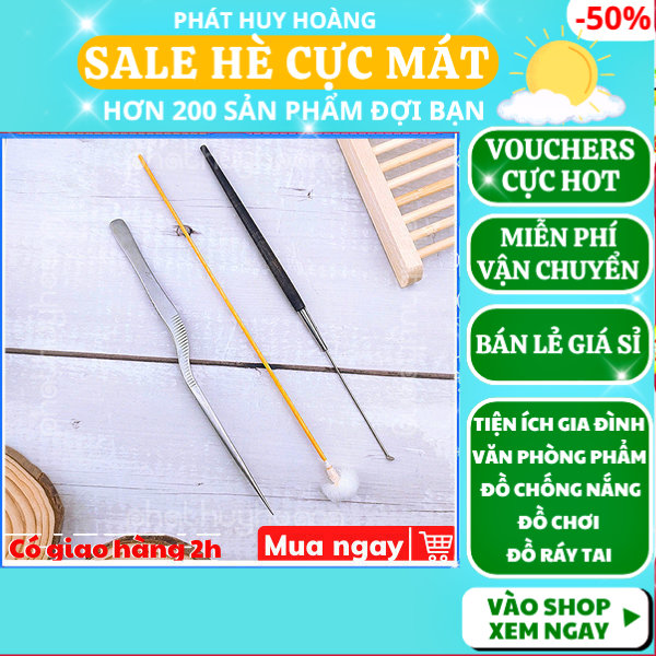 Bộ 3 cây lấy ráy tai chuyên nghiệp chất lượng cao ✓Giá rẻ ✓Rái tai ✓Ráy tay ✓ Dụng cụ chăm sóc tai ✓ Phát Huy Hoàng