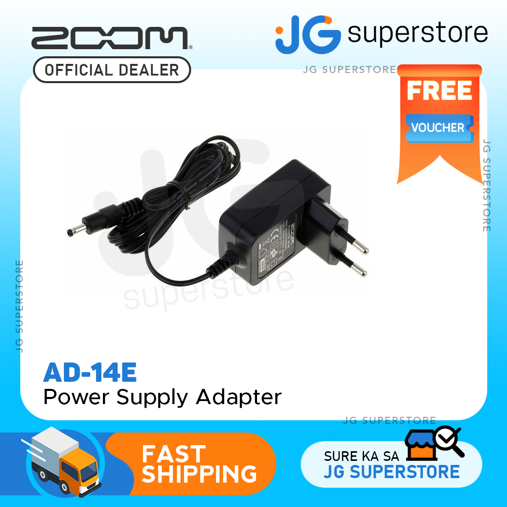 Zoom AD14E Power Supply Adapter DC5 V for H4N, R16, R24 and Q3