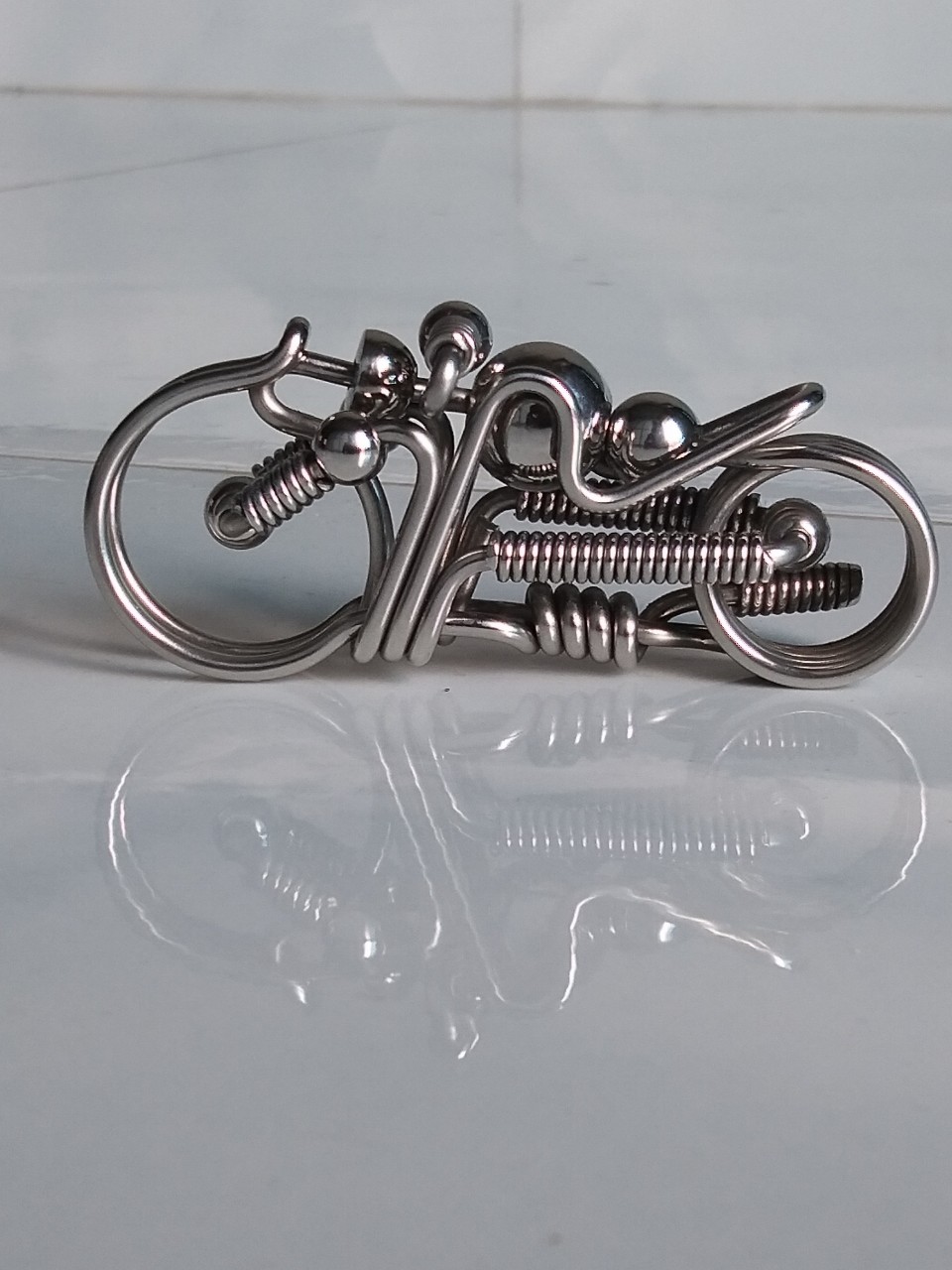 Móc khóa inox thủ công