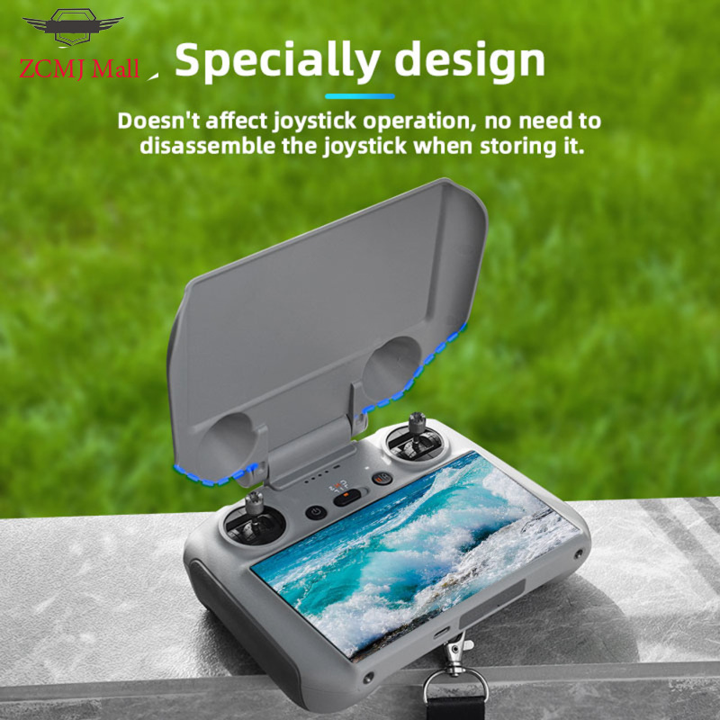 ZCMJ Mall Protective Cover Sun Hood Controller Protector Sunhood Screen Protection Accessories Compatible For DJI Mavic 3 Pro Air 2 RC
