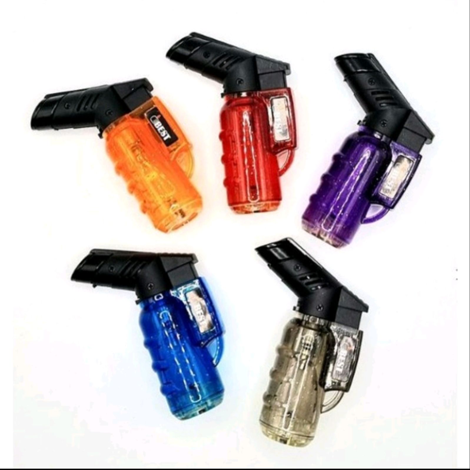 SG SHOP SELLER] Windproof Refillable Jet Gas Lighter (Bundle Of 1/3/5 Pcs  Assorted Color) | Lazada Singapore
