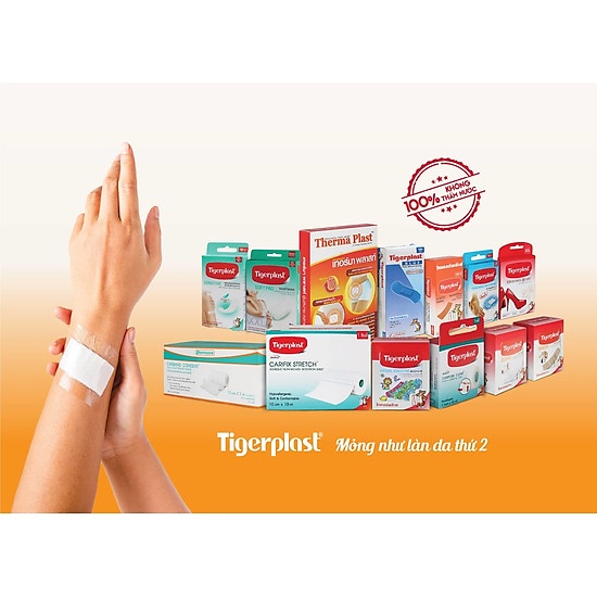 Băng cá nhân co giãn Tigerplast SoftPad