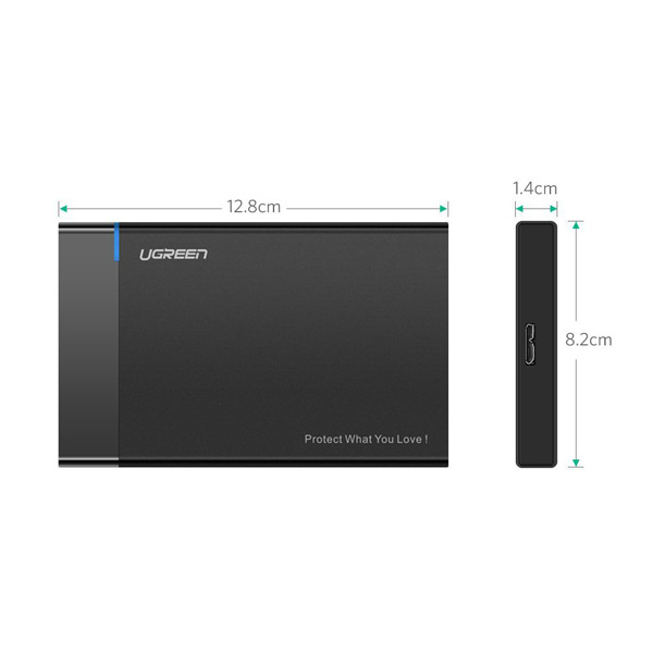Hộp Đựng Ổ Cứng 2.5 inch USB 3.0 Ugreen 30848 Chính Hãng