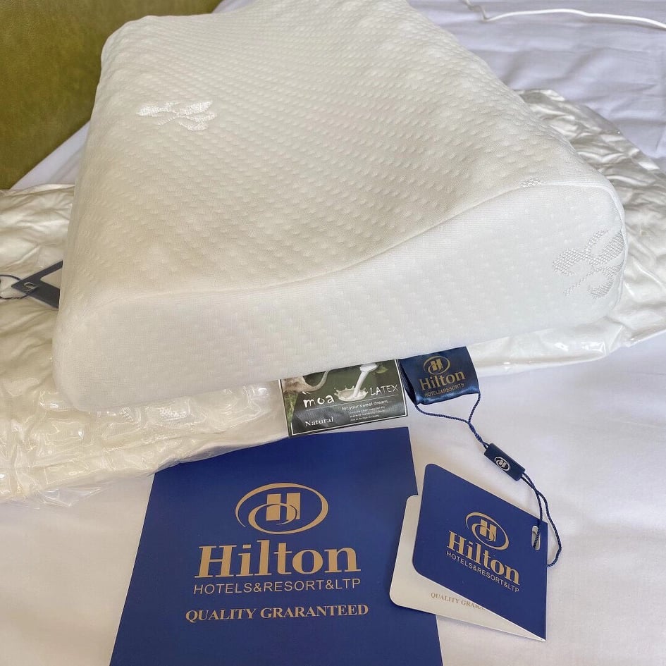 GỐI CAO SU NON HILTON