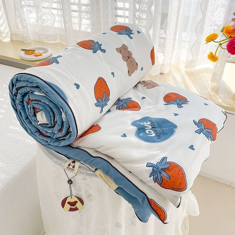 Chăn Cotton Đũi Hàn Quốc Nhập Khẩu