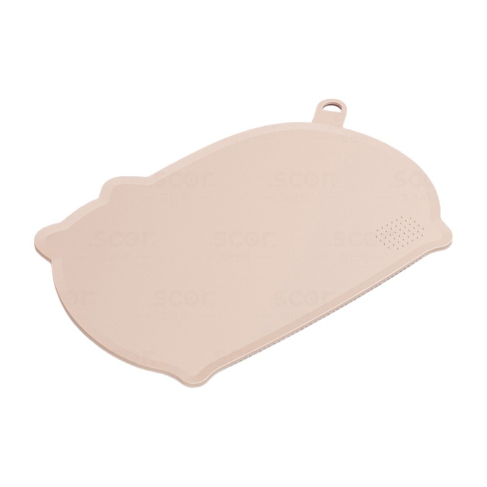 Multi-Purpose Non-Slip Anti-Mildew Cutting Board Double-Sided Thickened Chopping Board Soft Hangable Fruit Cutting Board Restaurant.