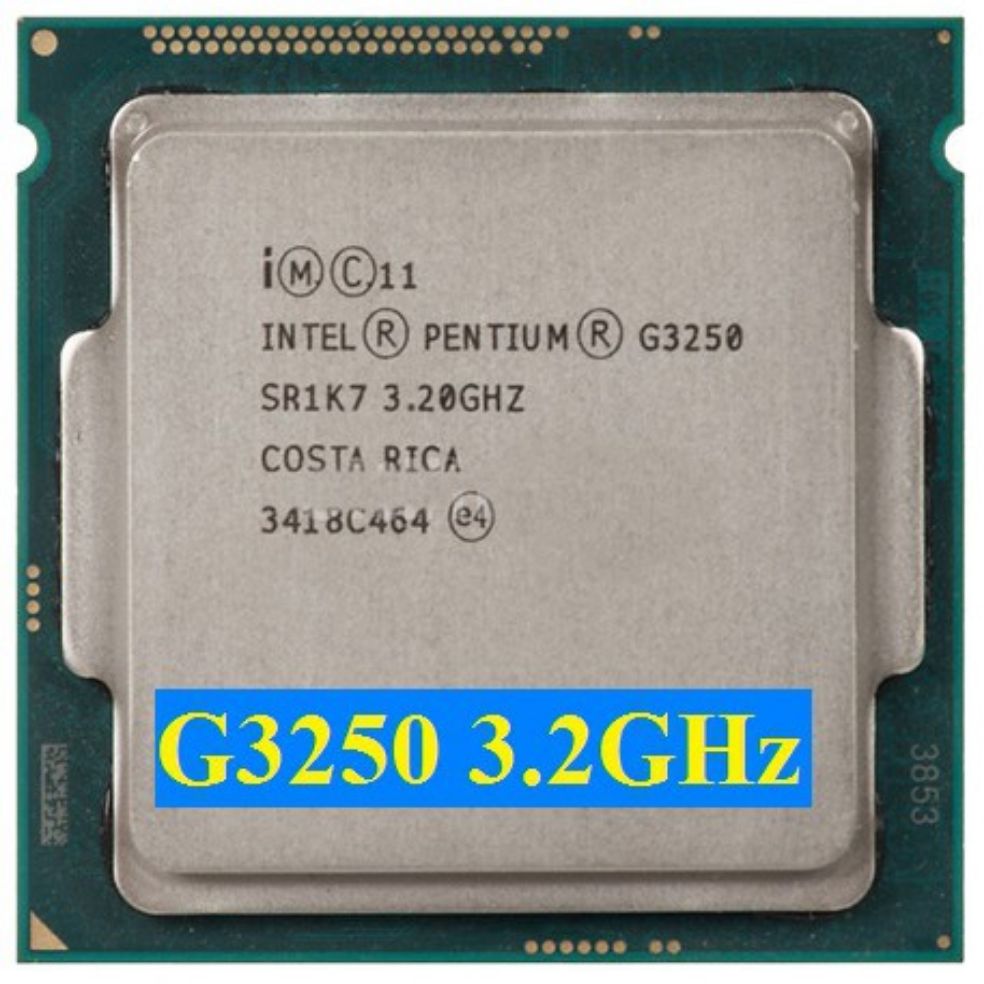 CPU Intel Pentium G3250 (3.20 GHz, 3M, 2 Cores 2 Threads) kèm quạt zin