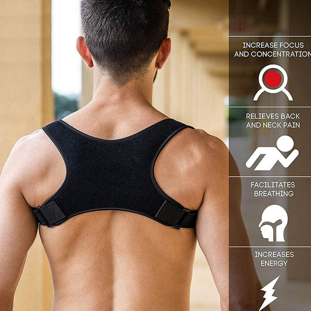 Adjustable Upper Back Posture Corrector Back Straight Shoulders