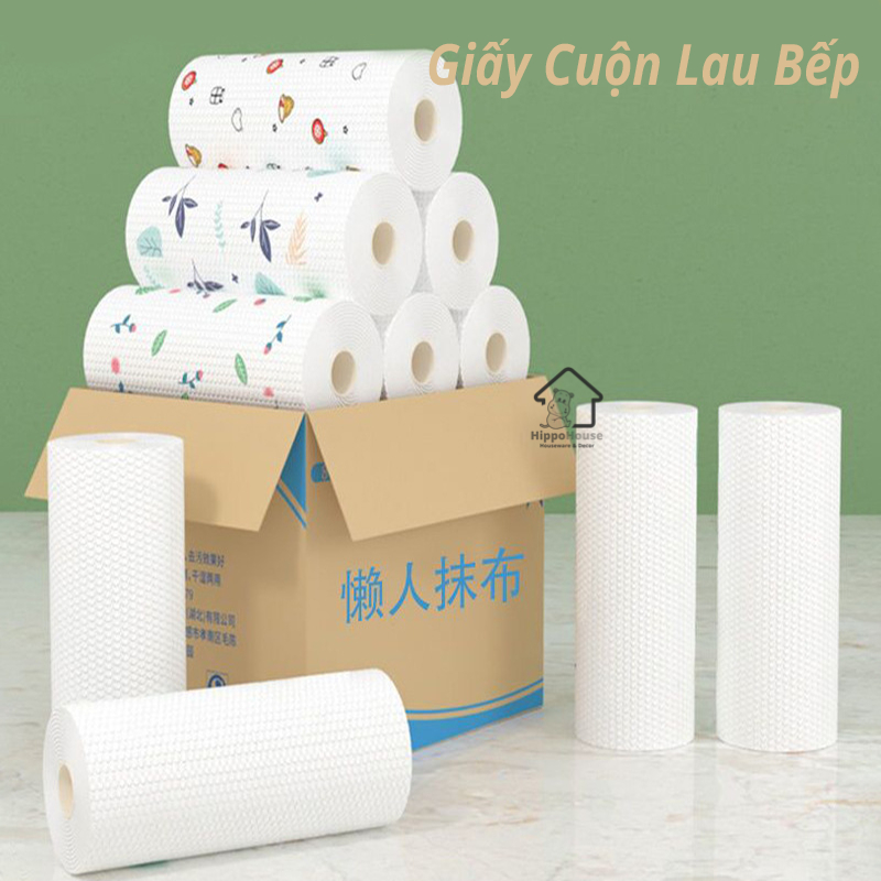 Giấy Cuộn lau bếp đa năng siêu dai có thể tái sử dụng nhiều lần