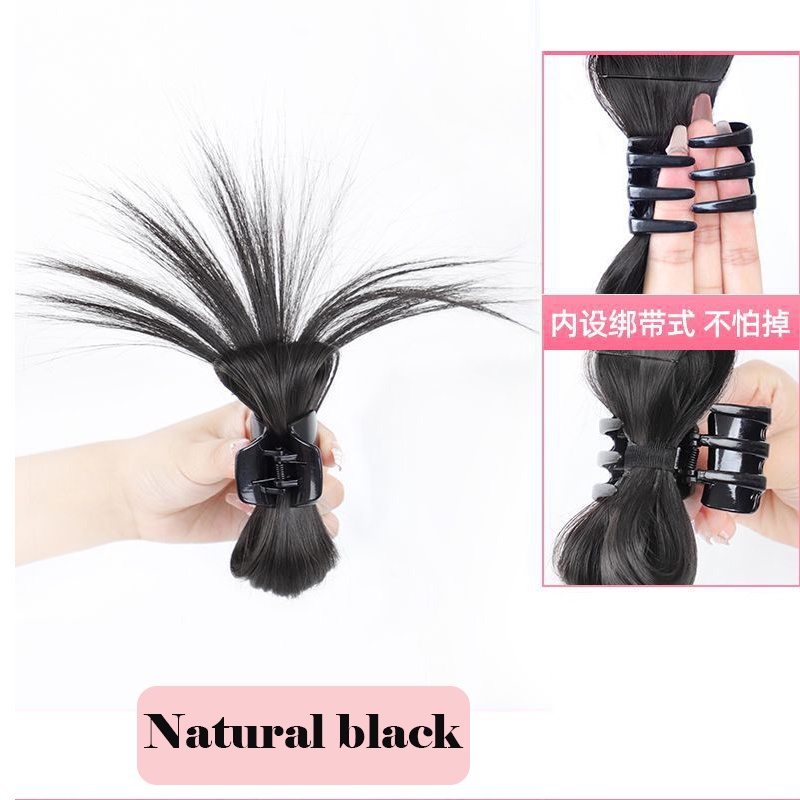 Easy And Lightweight Synthetic Hair Accessories Chicken Feather Shuttlecock Head Wig Spicy Girl Hair Extension