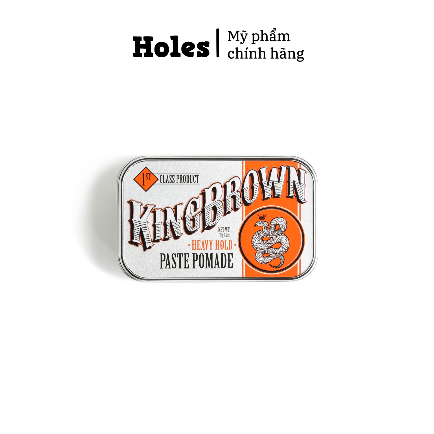 Sáp vuốt tóc King Brown Paste Pomade 71g