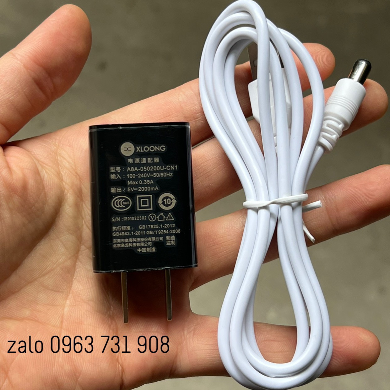 Dây cáp sạc usb của máy hút sữa rozabi compact - basic - deluxe - super