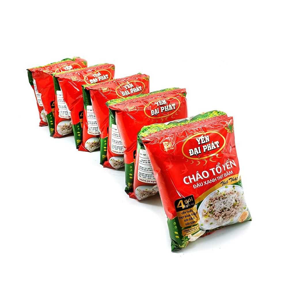 Cháo Tổ Yến Đậu Xanh Thịt Bằm  x 50gr