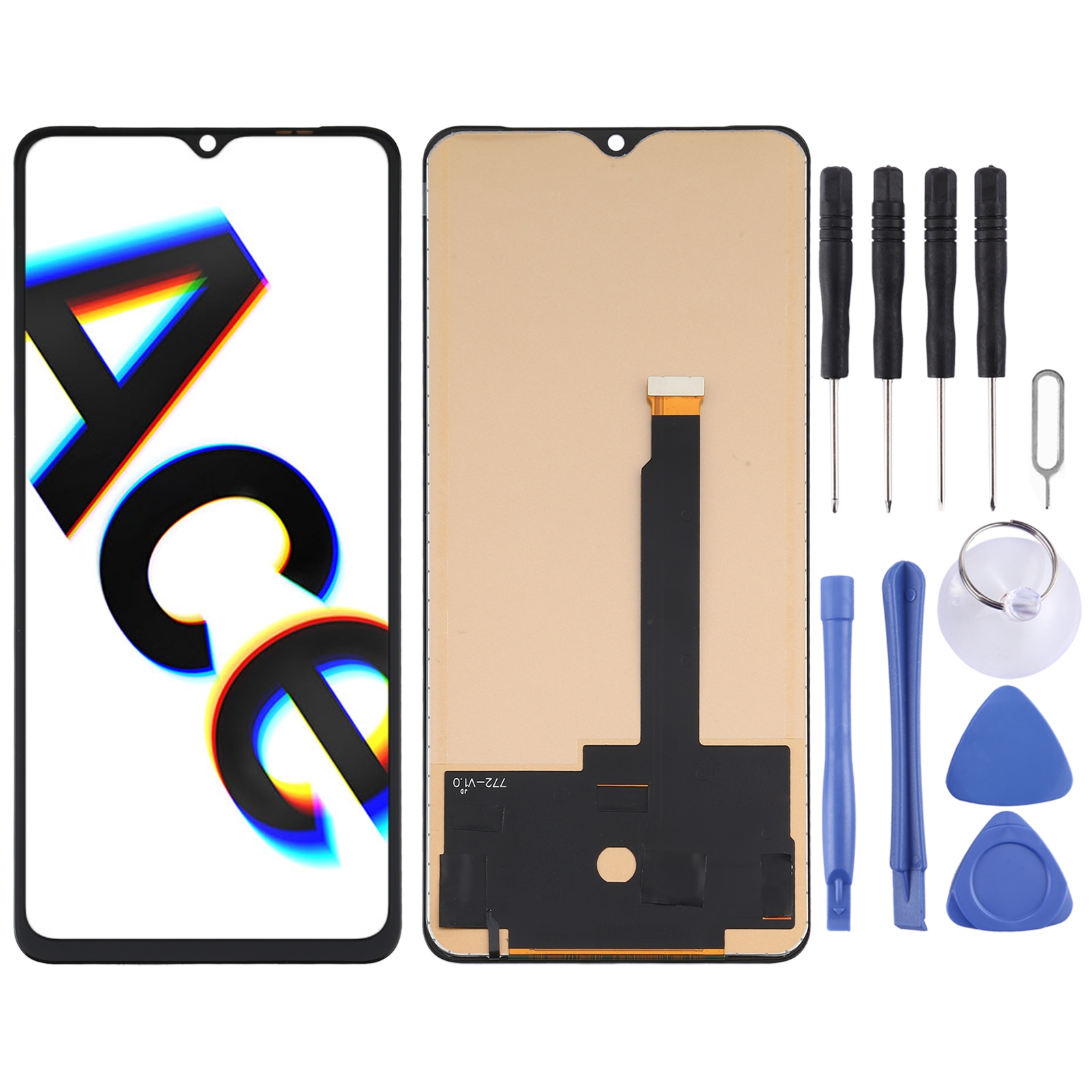Tft lcd screen for oppo reno ace / realme x2 pro with digitizer full assembly