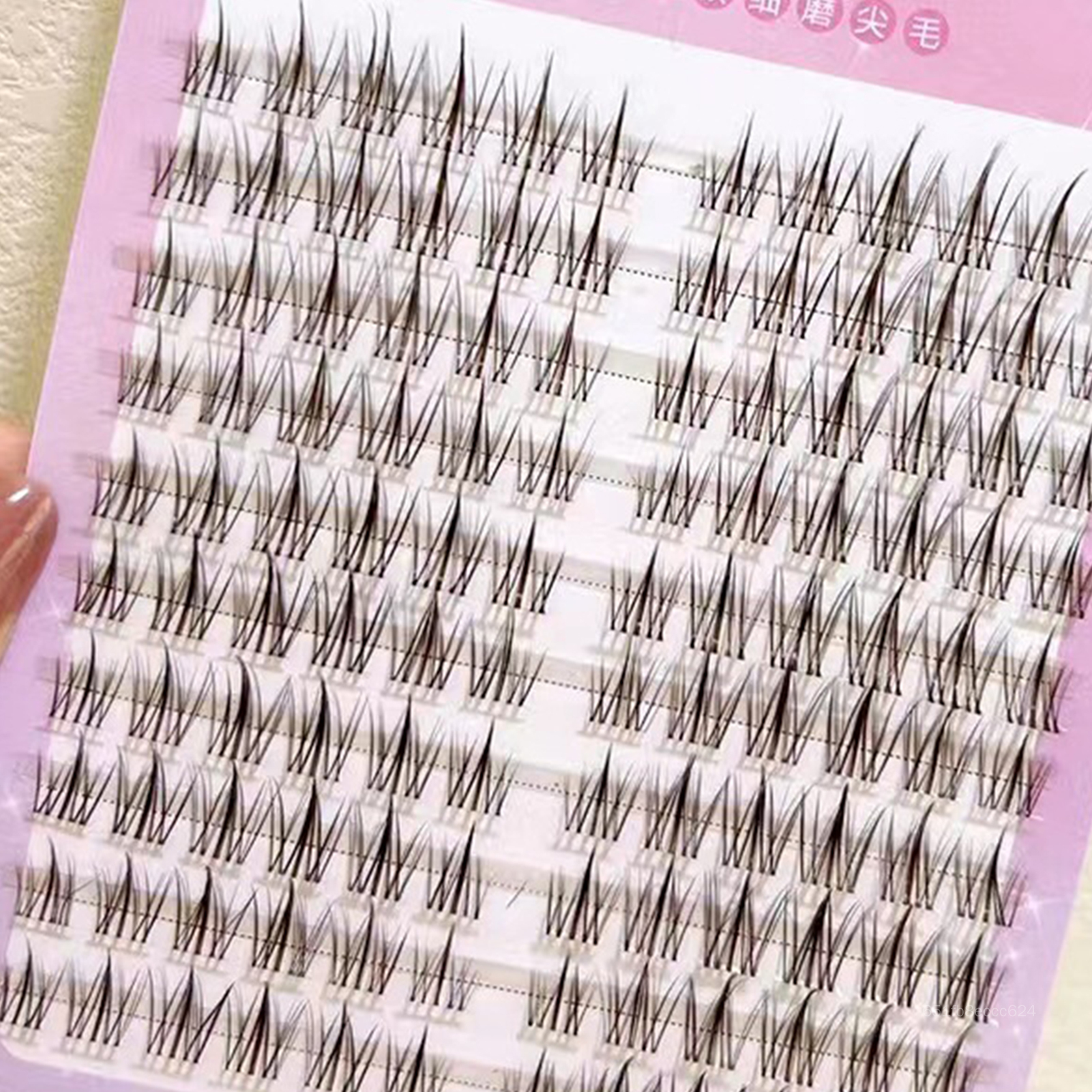 Grafted Fake Eyelashes for Women Comfortable and Lightweight False Eyelashes Ideal for Cosplay and Costume Parties S6-TOP1A-VN