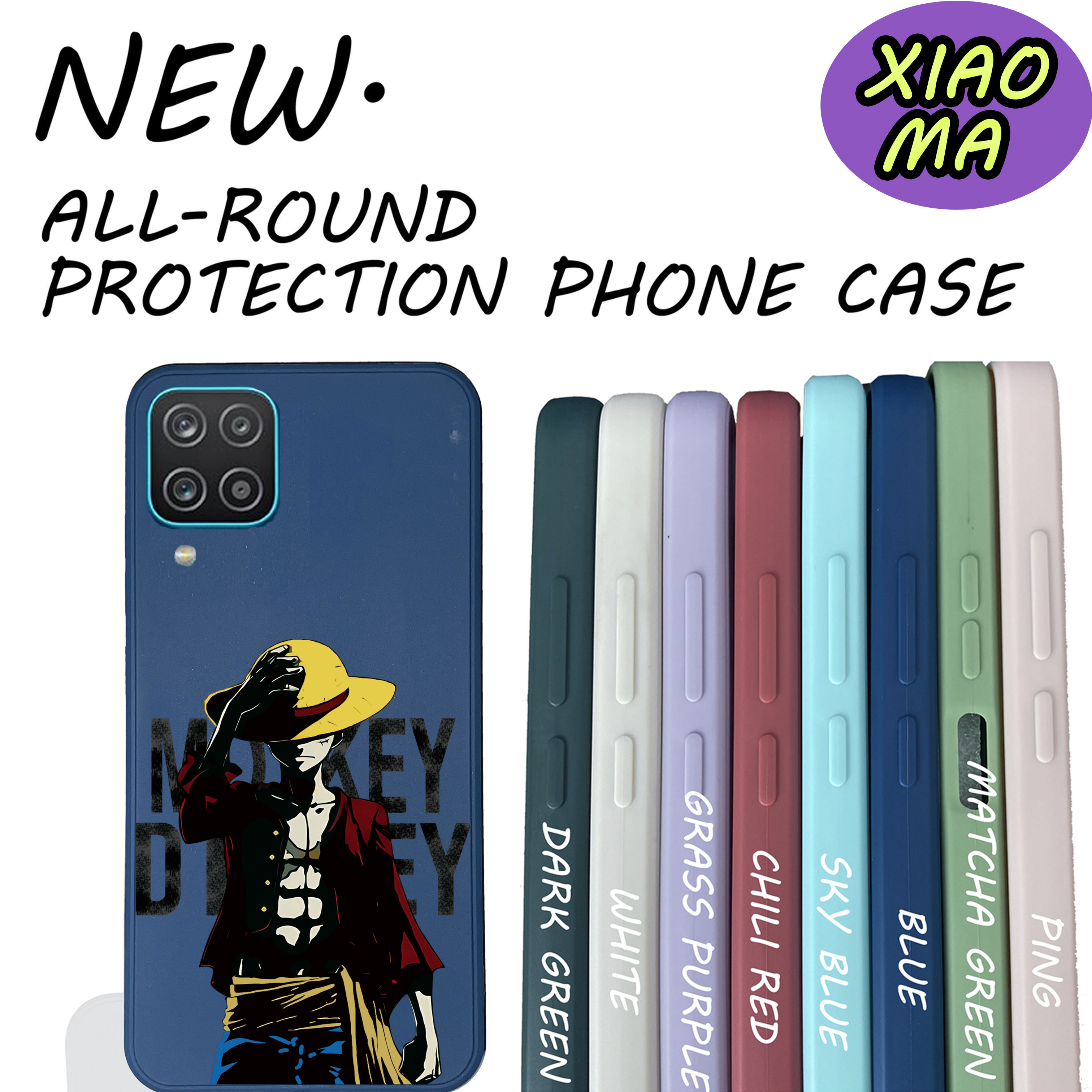 Suitable for Samsung A12 Phone Case Lufei pattern Shockproof
