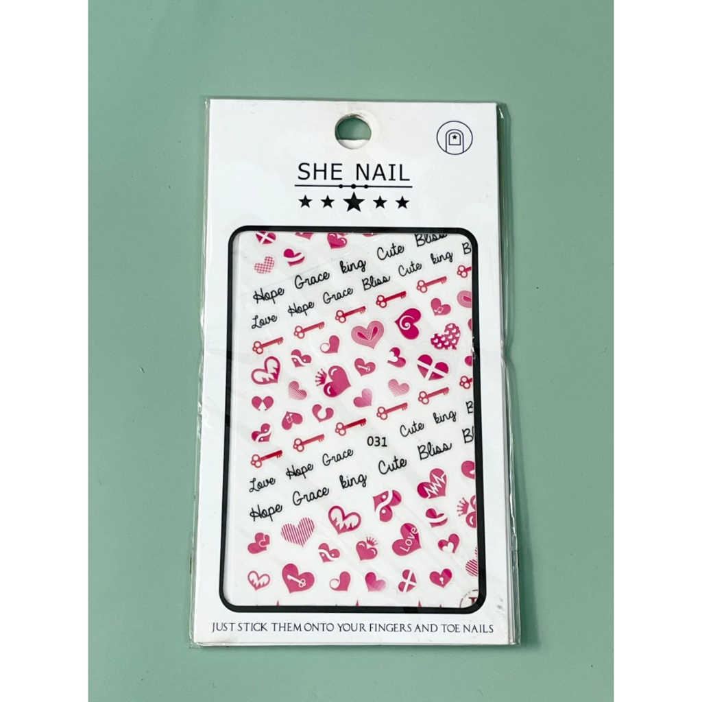 Sticker Hoa Dán Móng Tay