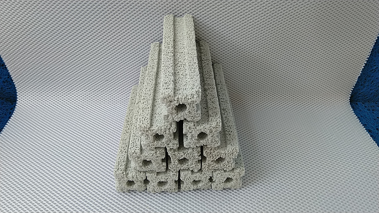 Combo 10 sứ thanh 15x4cm lọc nước bể cá.