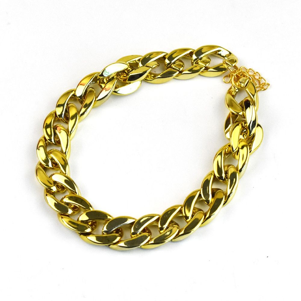 MARTH Thời trang Không đổi màu Không phai cho Bulldog Pháp Phụ kiện vật nuôi Cún yêu Dây chuyền vàng con chó Chuỗi thú cưng Cat Collar Vòng cổ cho chó