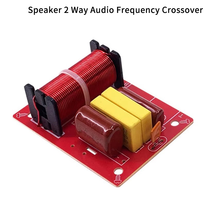 80W 2 Way Crossover Filters Module HiFi Speaker Treble Bass Dual Frequency Divider Crossover For DIY Home Video Audio Speaker MAOQIAN. 