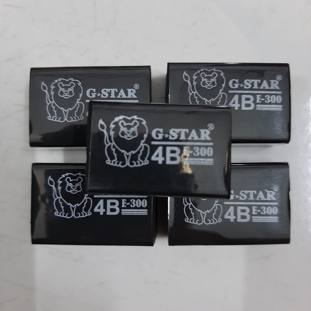 Combo 3 viên Gôm-Tẩy Đen Hàn Quốc GSTAR E300- E777 trắng