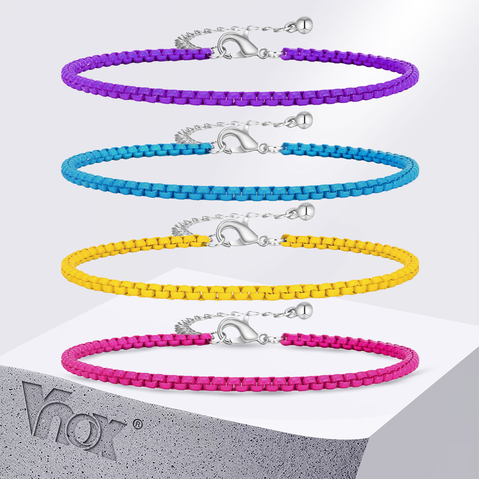 Wenefang%20Fashion%20Vnox%20Colorful%20Dopamine%20Summer%20Anklet%20for%20Women%20Men,%20Unisex%20Metal%20Ankle%20Chain%20Bracelets,%20Bohemia%20Purple%20Yellow%20Adjustable%20Jewelry%20-%20Image%202