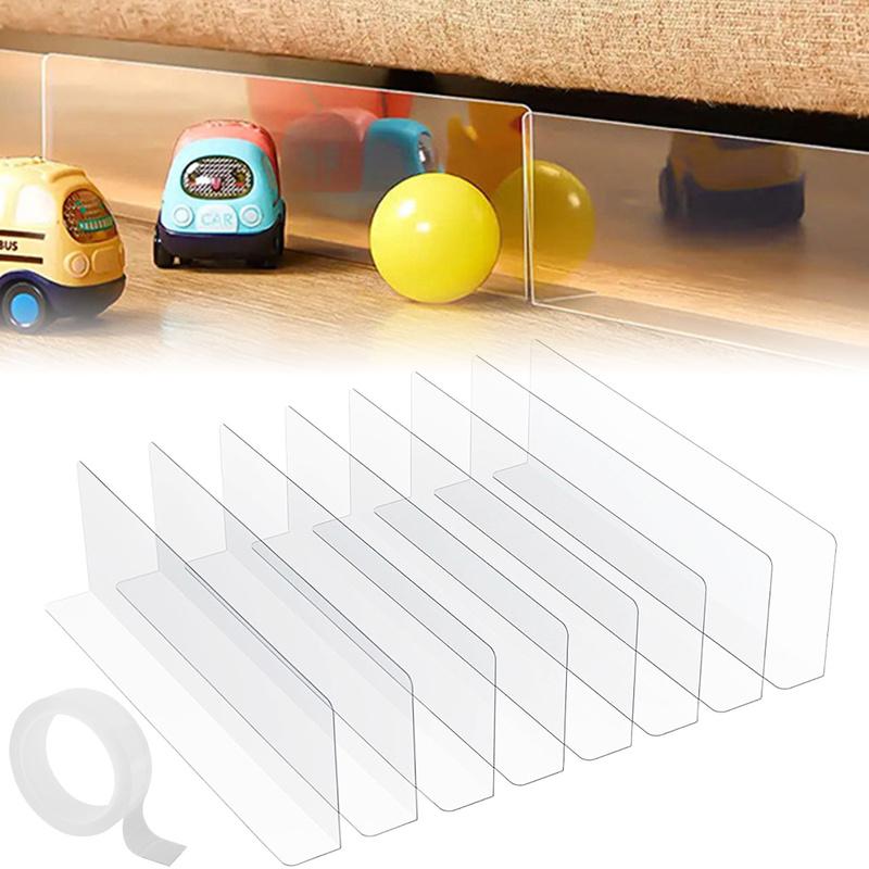 8Pcs Under Couch Blocker Waterproof PVC Toy Blockers Bed