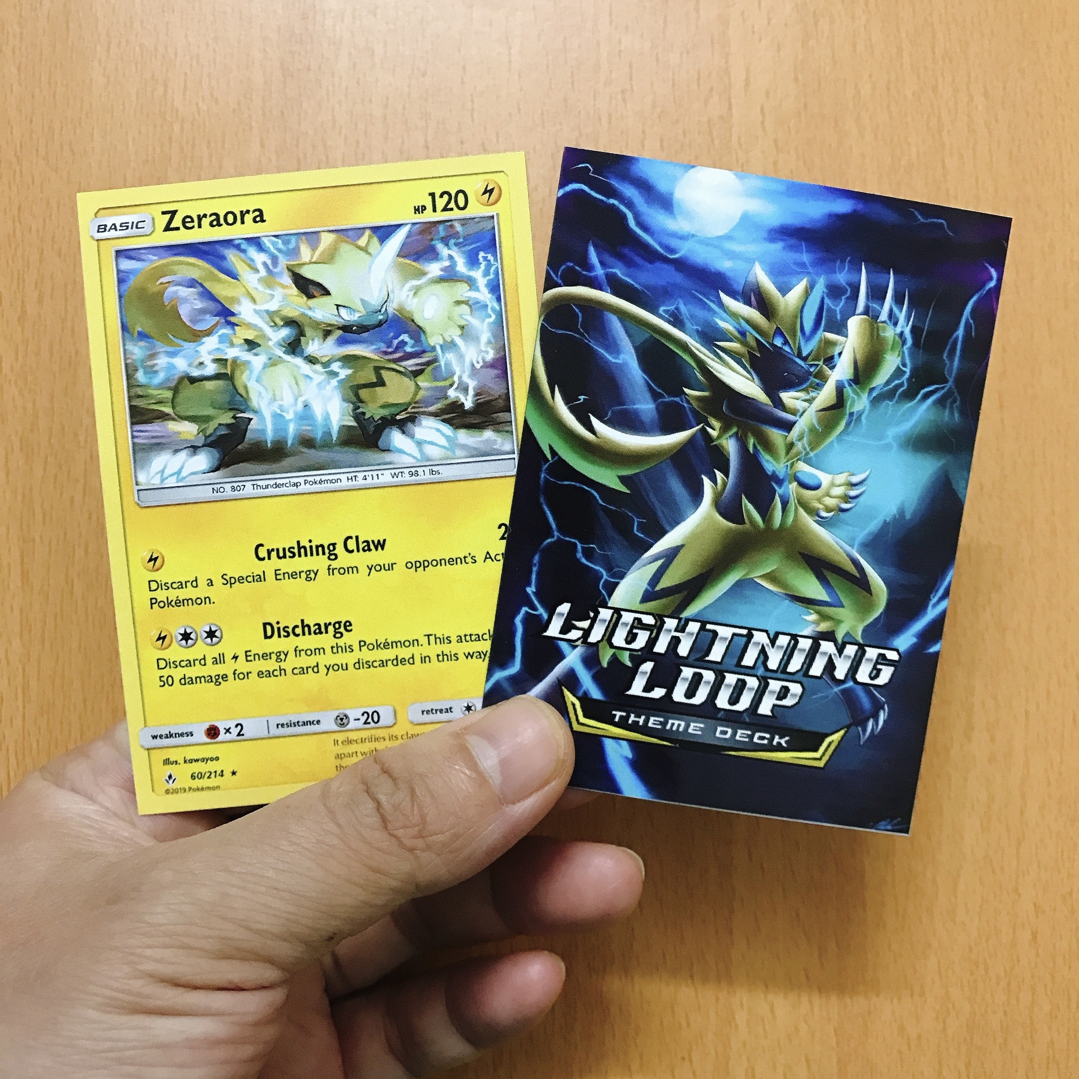 [BÀI IN] Bộ 60 Thẻ bài Pokémon Lightning Loop Unbroken Bonds - Pokémon Theme Deck 2019