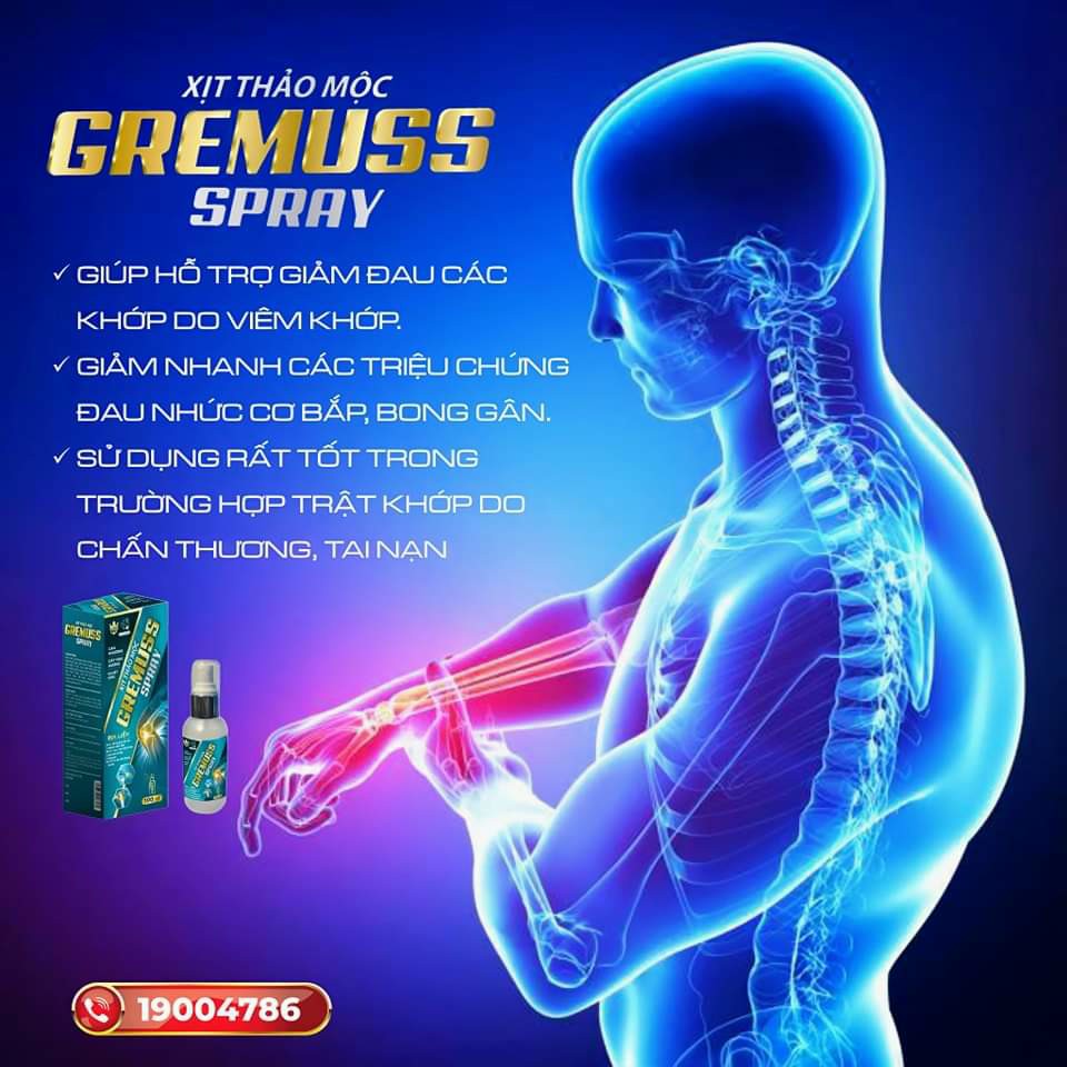 [FREESHIP] Xịt thảo mộc Gremuss