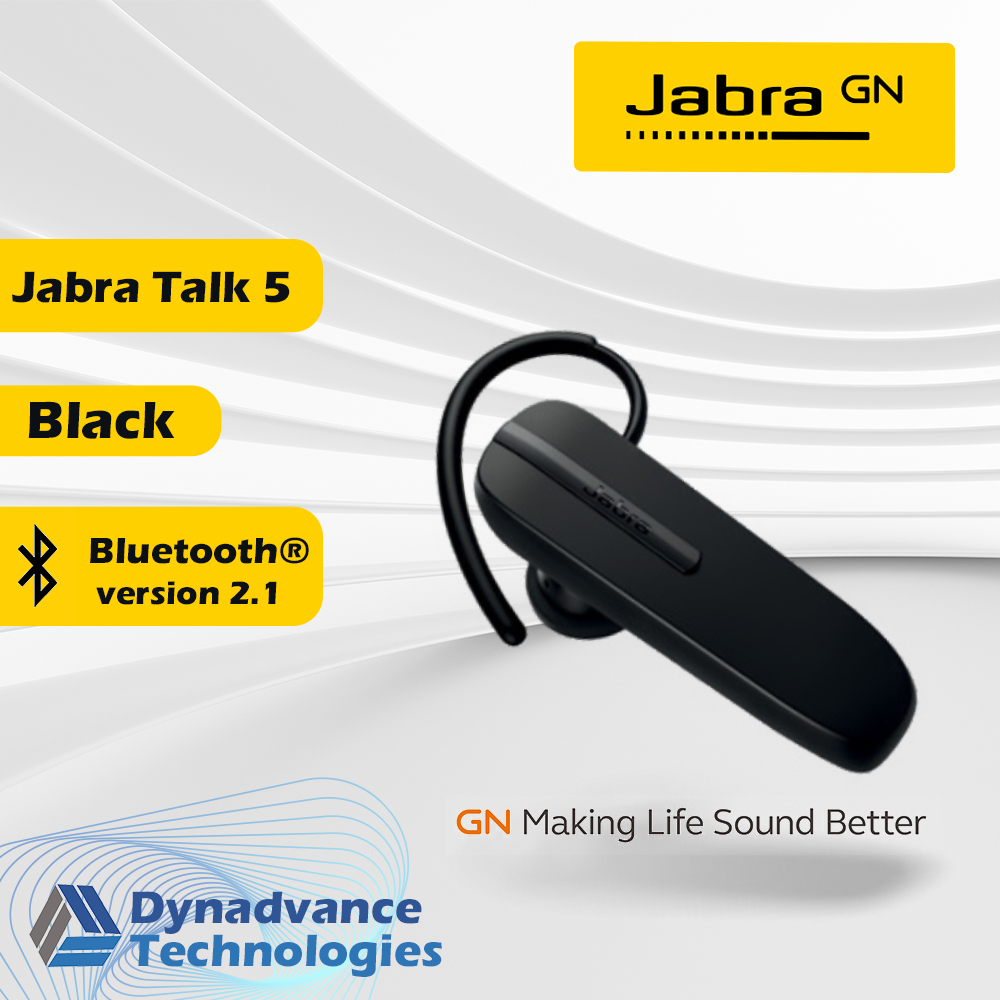 Jabra GN Talk 5 (Black) Wireless Headset Smart functions Bluetooth