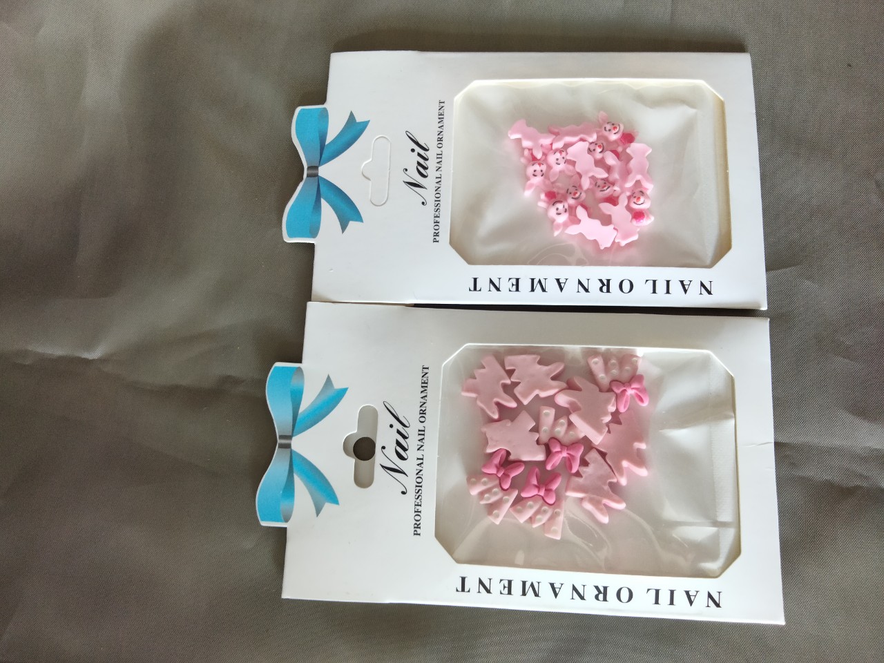 1 Charm nơ các loại trang trí móng