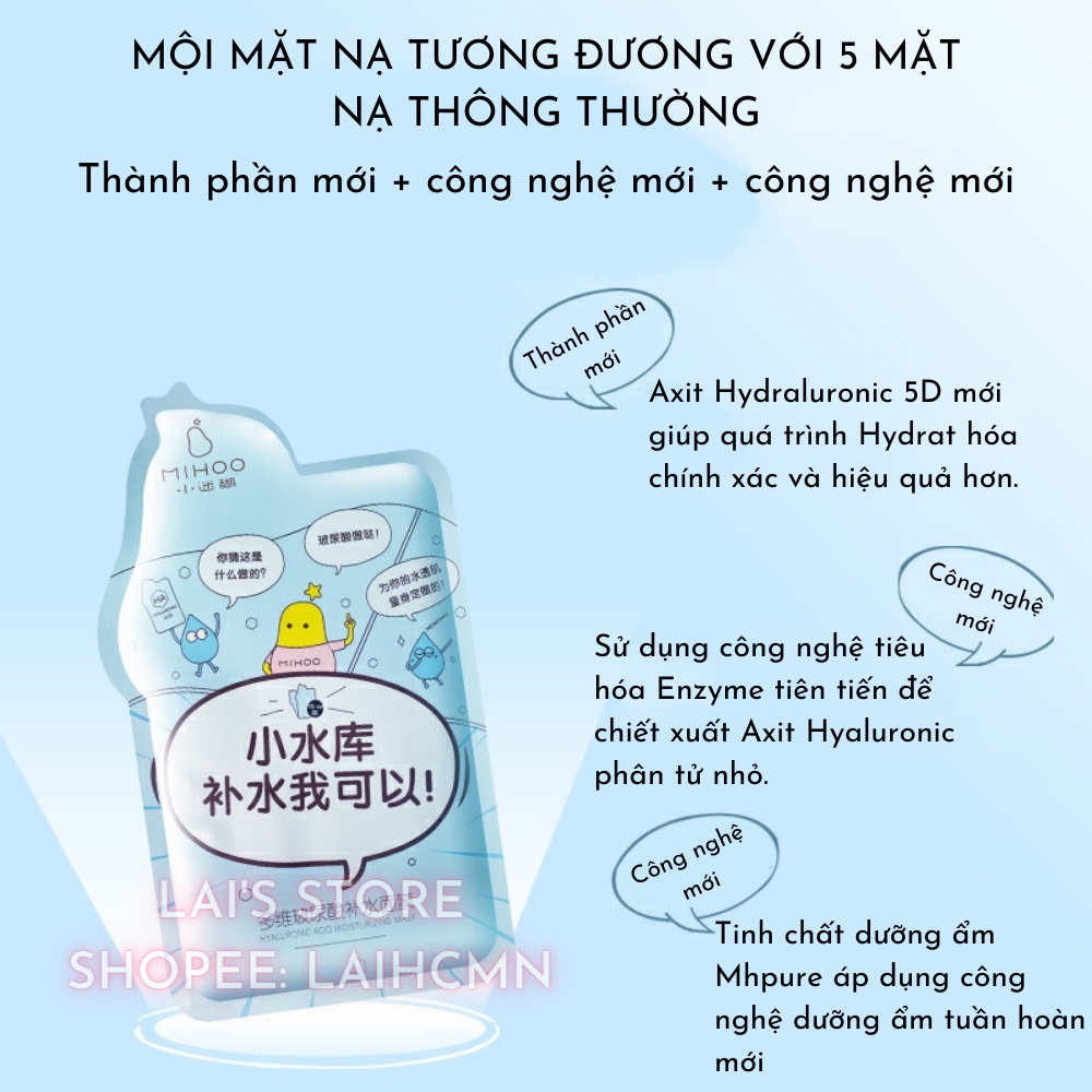 MẶT NẠ TIỂU MƠ HỒ XIAOMIHU