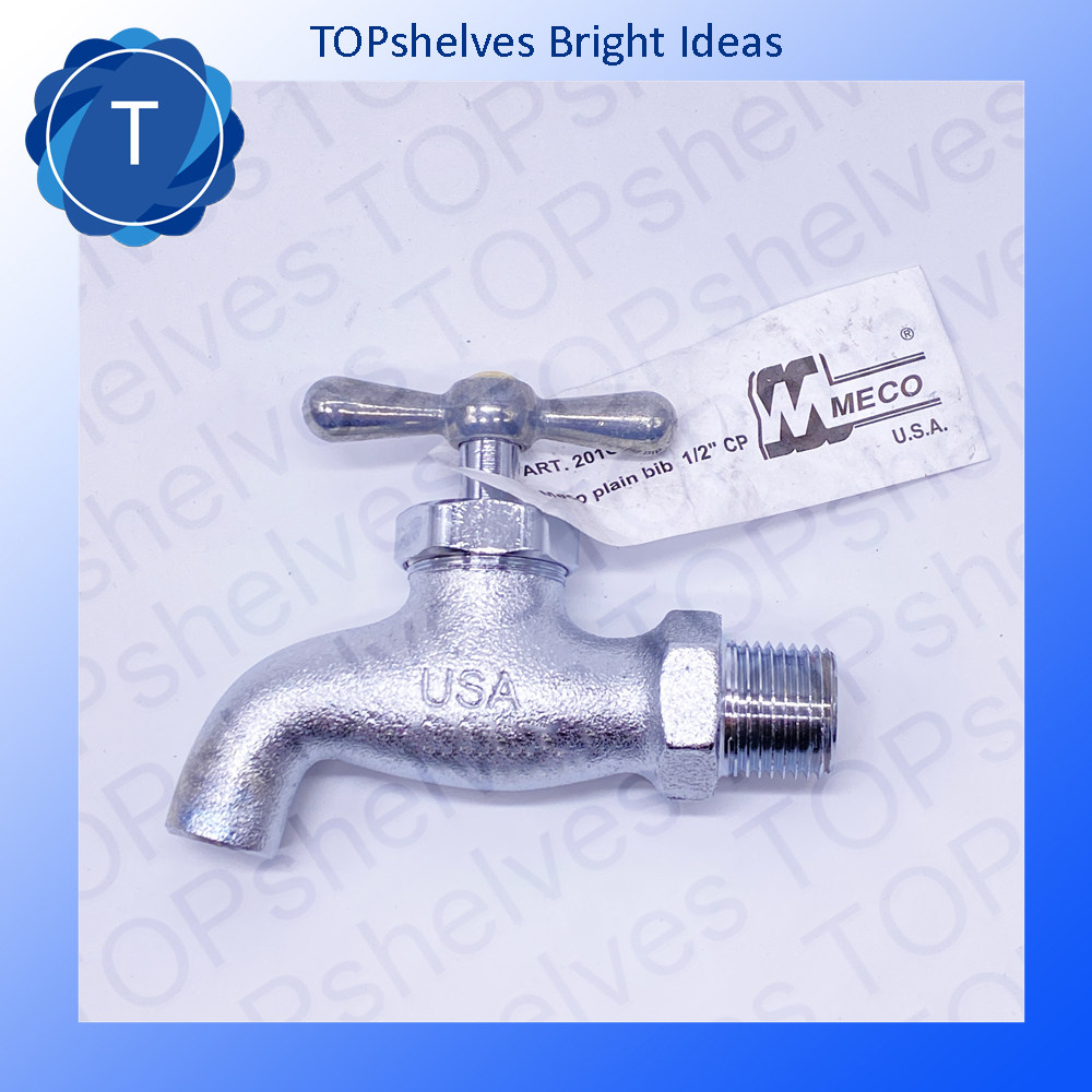 MECO PLAIN BIB / FAUCET 1/2" CHROME Lazada PH