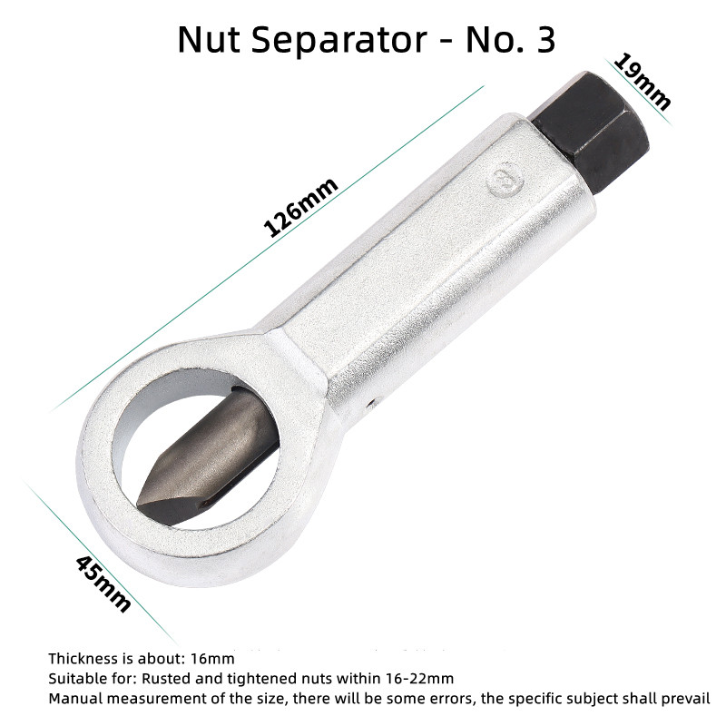 I know Rusty screw remover, nut breaker, nut separation breaker tool