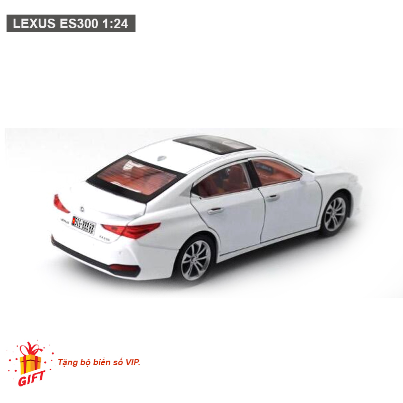 Mô hình xe ô tô Lexus ES300 1:24 [TẶNG BIỂN VIP]