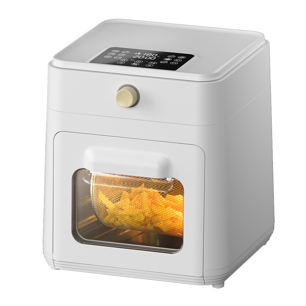 ELPIS 8L Smart Air Fryer Oven Oil Free Hot Air Baking Touch Screen